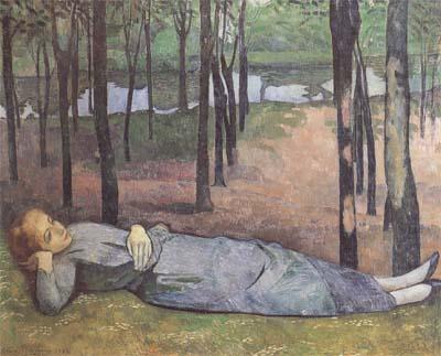 Madeleine in the Bois d'Amour (mk06), Emile Bernard